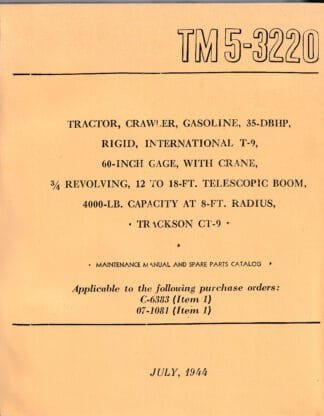 Tractor, crawler Inter T9 (450 p,)