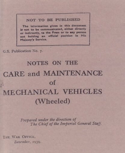 Notes on maintenance mechanical vehicles (28 p.)