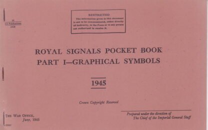 Royal Signals Pocket Book, Part I: Graphical Symbols (46 p.)