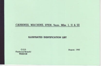 Identification list Sten mk I, II & III (23 p.)