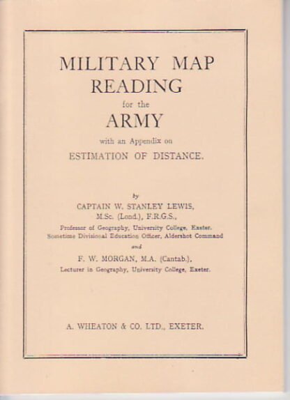 Military map reading (Wheaton) (64 p.)