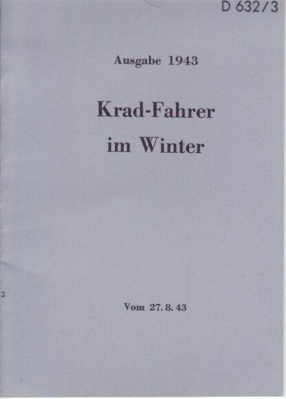 Krad-Fahrer im Winter (16 p.)