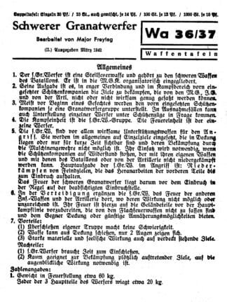 Voggenreiter Schwerer Granatwerfer (10 p,)