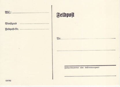 Feldpostkarte (A6) (set of 5)