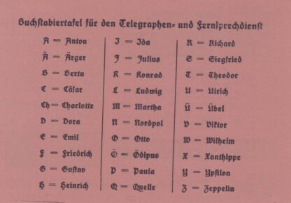 German form: Victoria Versicherung Life insurance advertisement card  (2 p)